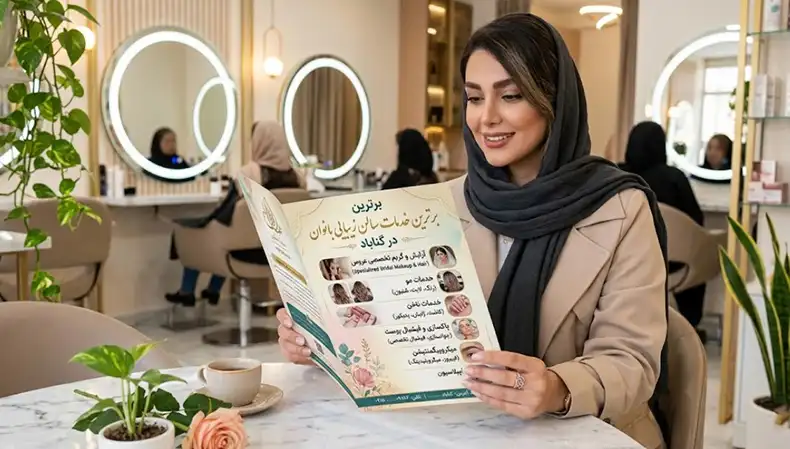 بهترین سالن های زیبایی و آرایشی زنان در گناباد