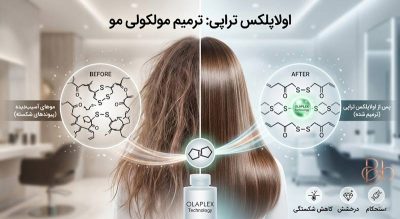 اولاپلکس تراپی چیست و چرا برای موهای دمیج و رنگشده معجزه میکند؟ 2 اولاپلکس تراپی چیست؟