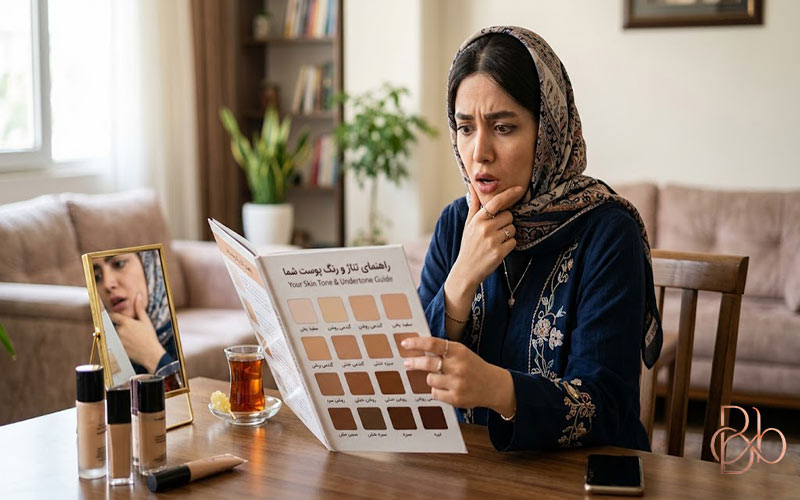 بهترین روش تشخیص و آشنایی با تناژ و رنگ پوست | راهنمای کامل و تست عملی